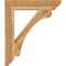 Ekena Millwork Legacy Slat Rough Sawn Bracket, Western Red Cedar, 6"W x 36"D x 42"H BKT06X36X42LEC06RWR - alternate 2